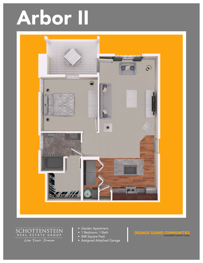 Orange Grand Communities Arbor II Floor Plan