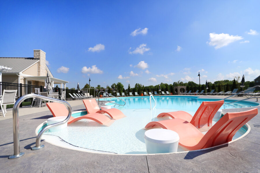 Pool Orange Grand Apartment at Orange Grand Apartments for rent in Lewis Center, OH